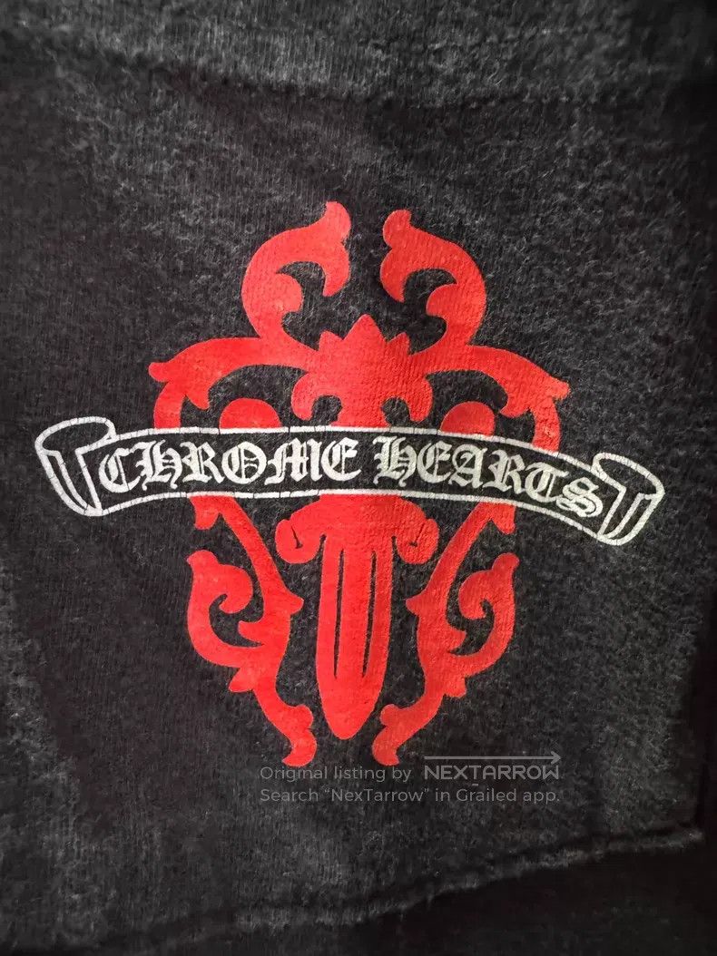 Chrome Hearts CHROME HEARTS Red Vine Sword Short Sleeve Size US XXL / EU 58 / 5 - 5 Thumbnail