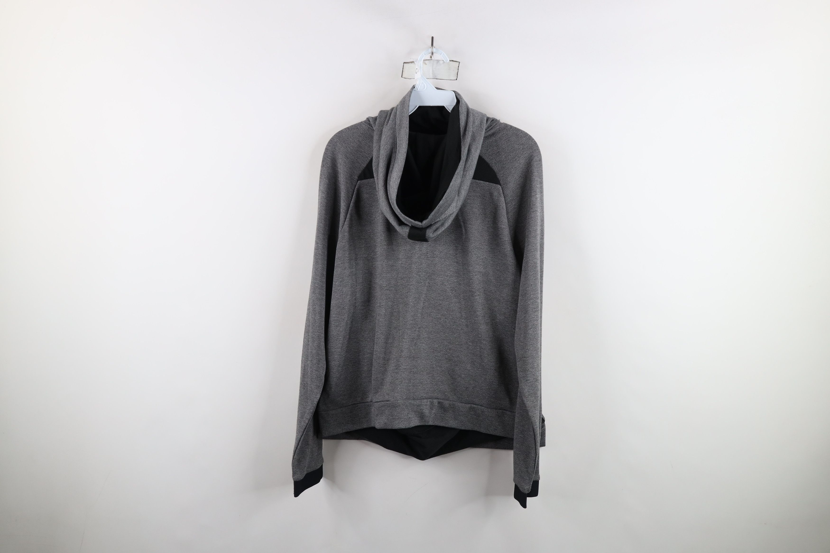 Nike × Vintage Nike Mini Swoosh University of Michigan Funnel Neck Hoodie Size M / US 6-8 / IT 42-44 - 12 Thumbnail