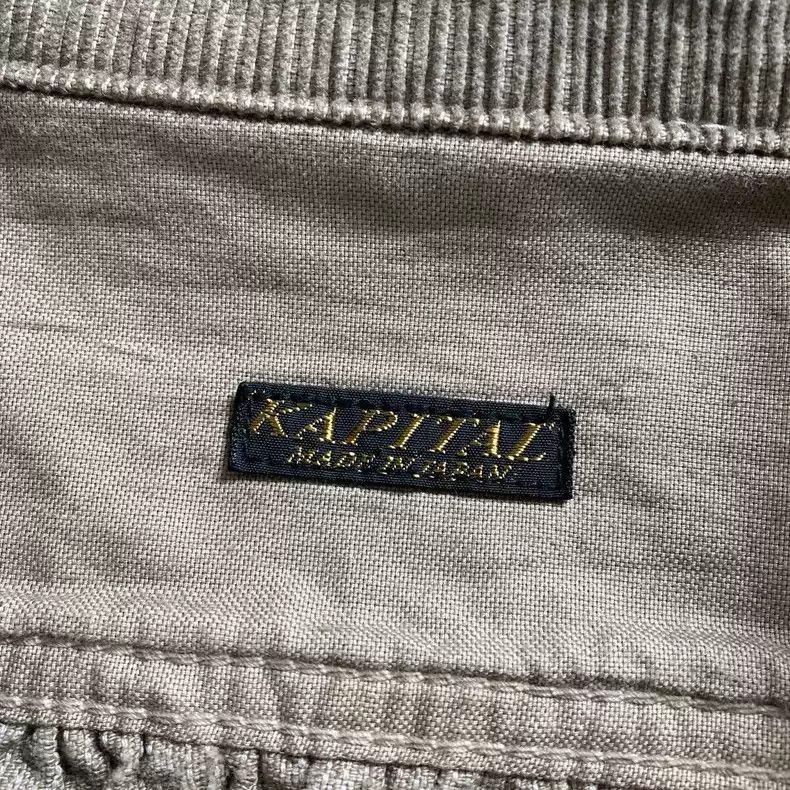 Kapital Kapital kapital Retro corduroy cotton jacket coat-2507 Size US L / EU 52-54 / 3 - 7 Thumbnail