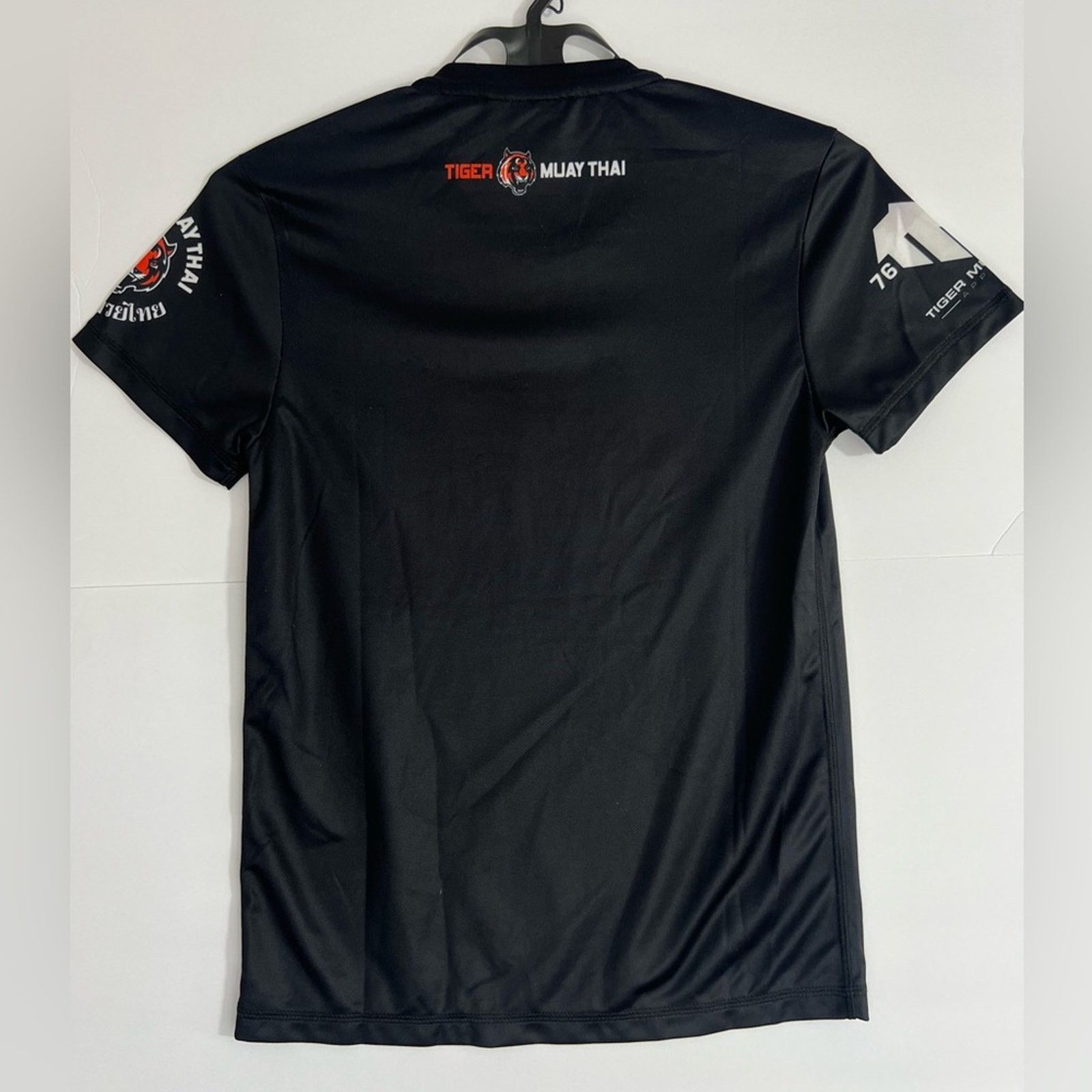 Other Tiger Muay Thai Shirt Black Retro Rash Guard Thailand XXS Size US XXS / EU 40 - 2 Thumbnail