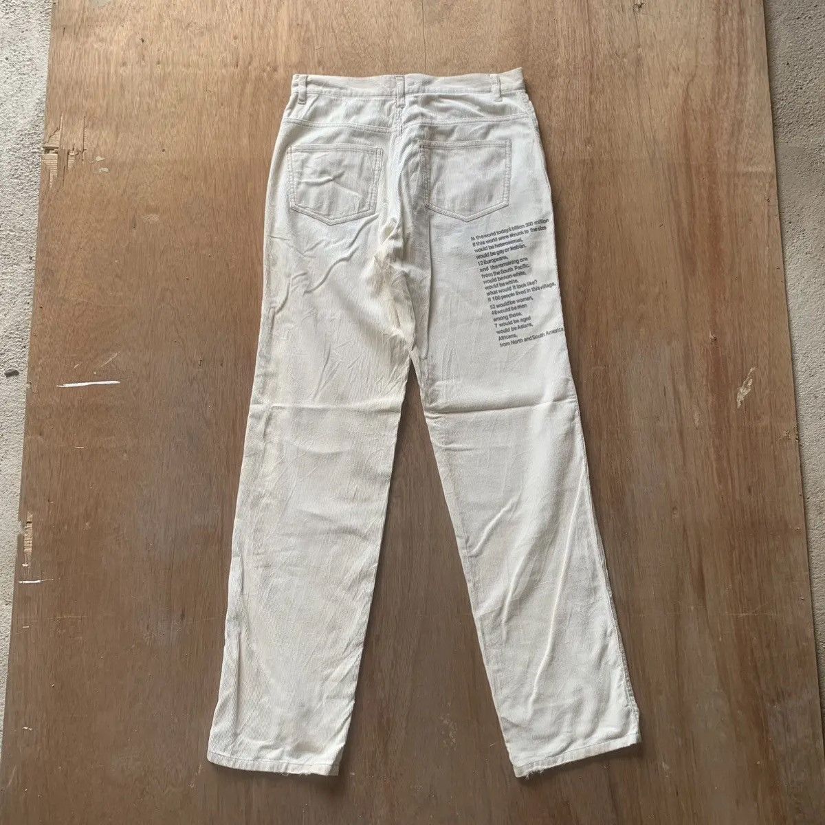 Edition Japan 5-POCKET JAPANESE VINTAGE TROUSERS CORDUROY RIPPED PANTS Size US 30 / EU 46 - 11 Thumbnail