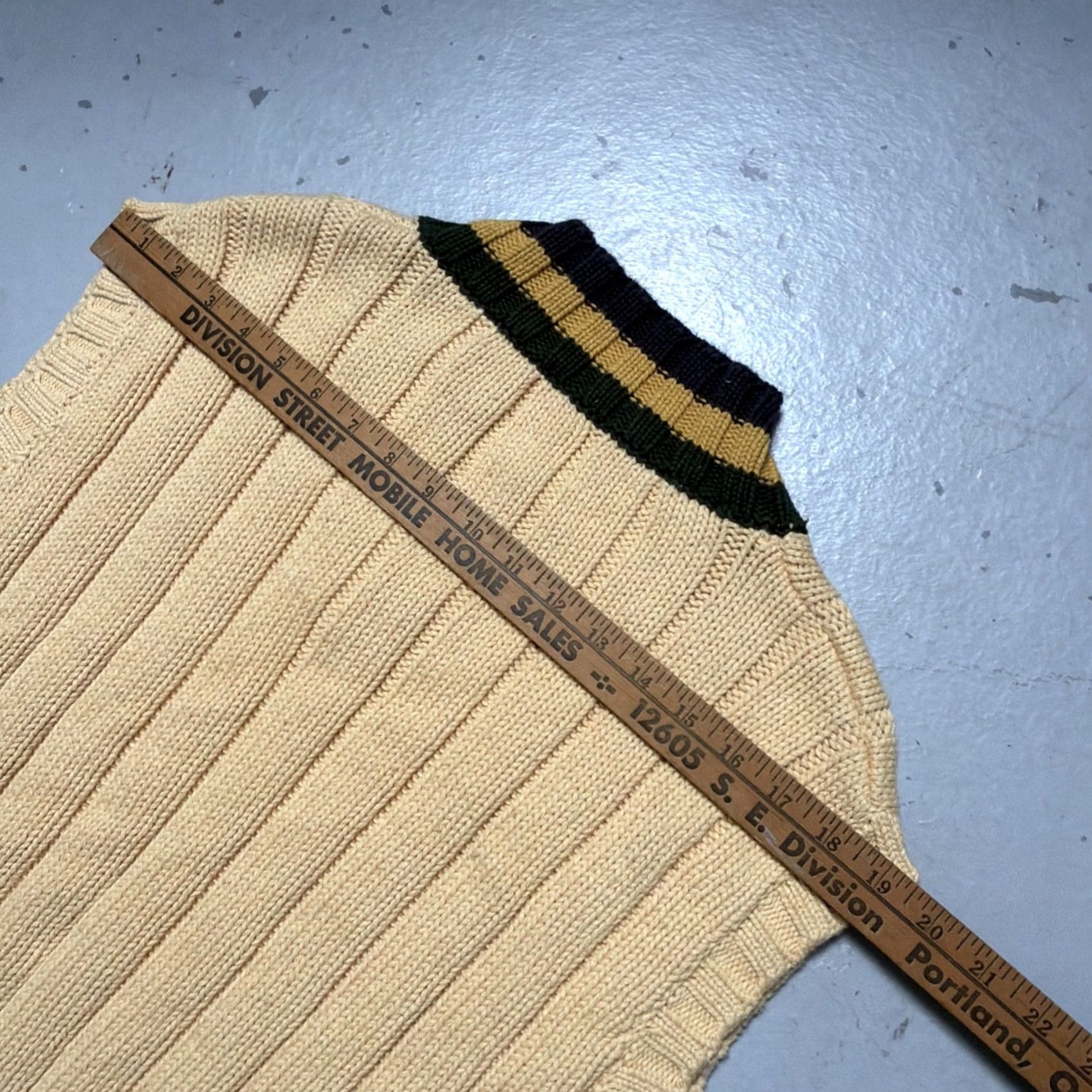 Vintage VINTAGE Willis & Geiger Knit Sweater Vest XL Cotton Tennis Preppy Size US XL / EU 56 / 4 - 7 Thumbnail