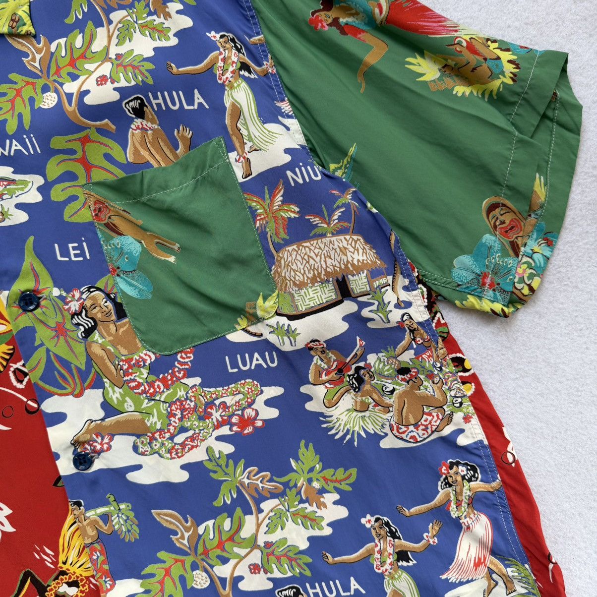 Beams Japan BEAMS Crazy Aloha Shirt 19SS Size US XL / EU 56 / 4 - 2 Thumbnail
