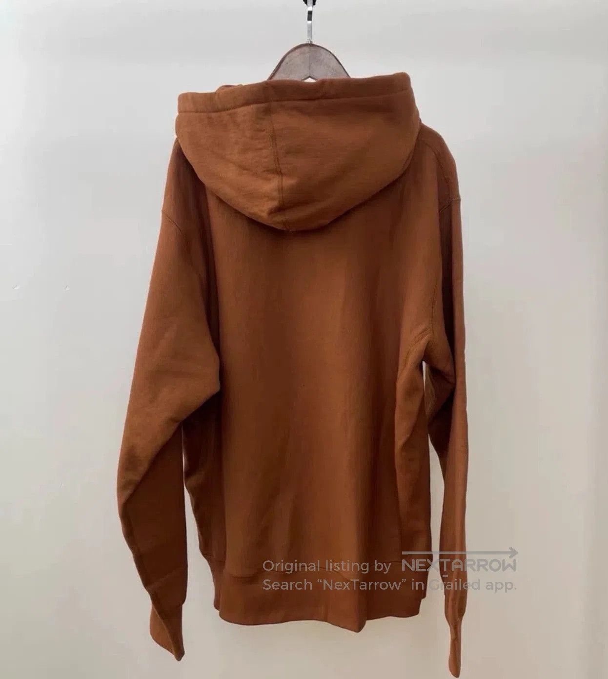 Supreme Brown Hoodie with Drawstrings and Front Pocket . Size US M / EU 48-50 / 2 - 2 Thumbnail