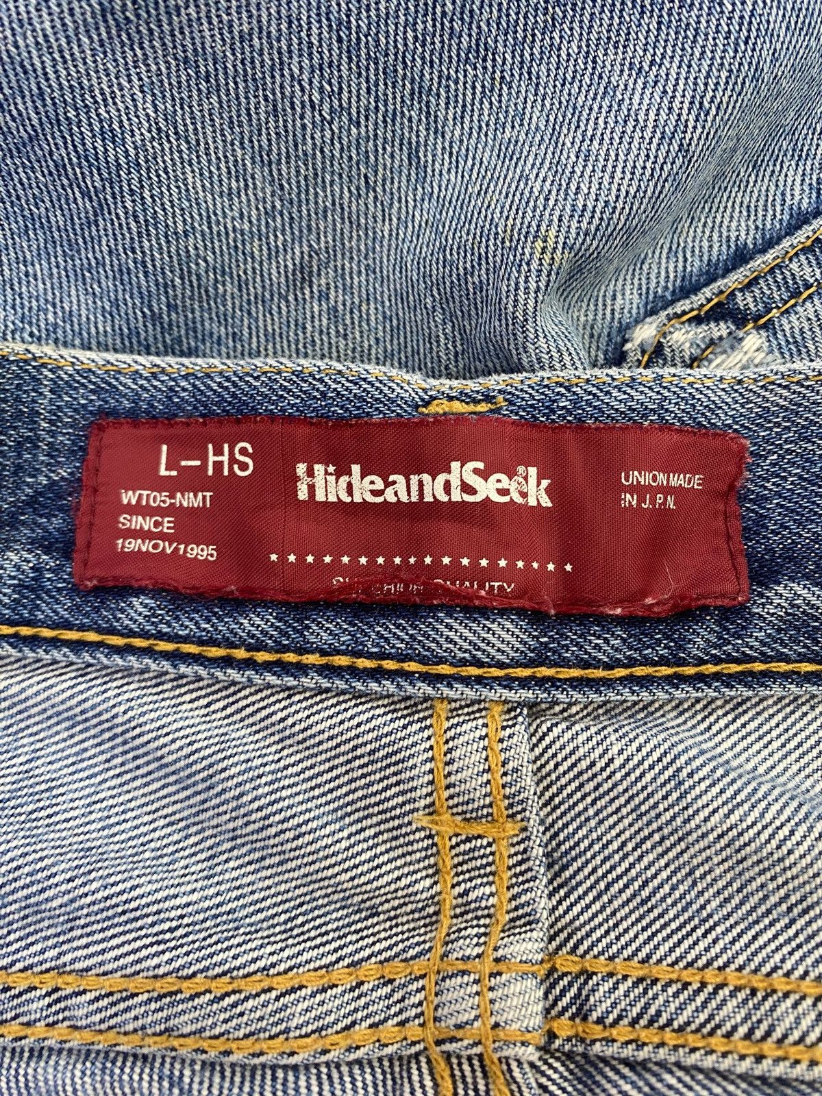 Japanese Brand Japanese Brand Distressed Ripped Style Selvedge Jeans Size US 32 / EU 48 - 9 Thumbnail