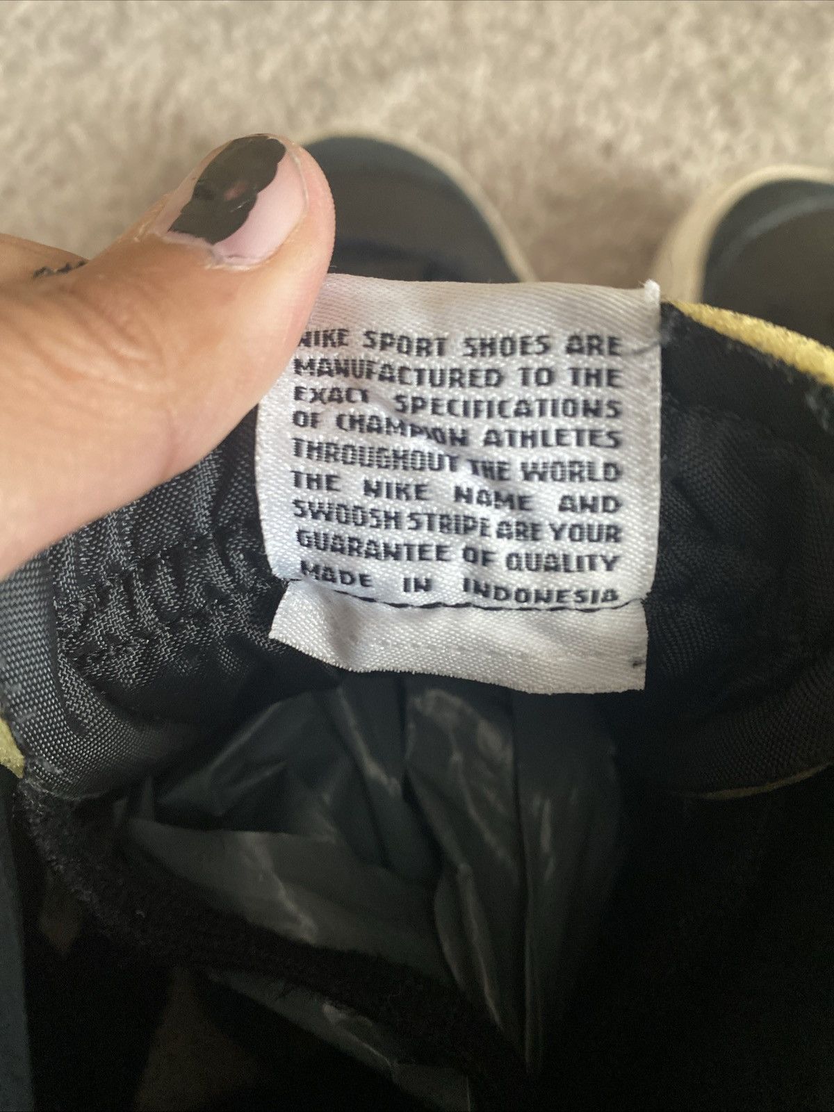 Nike Nike Blazer 77 Mid black vintage leather size 10.5 Size US 10.5 / EU 43-44 - 8 Thumbnail