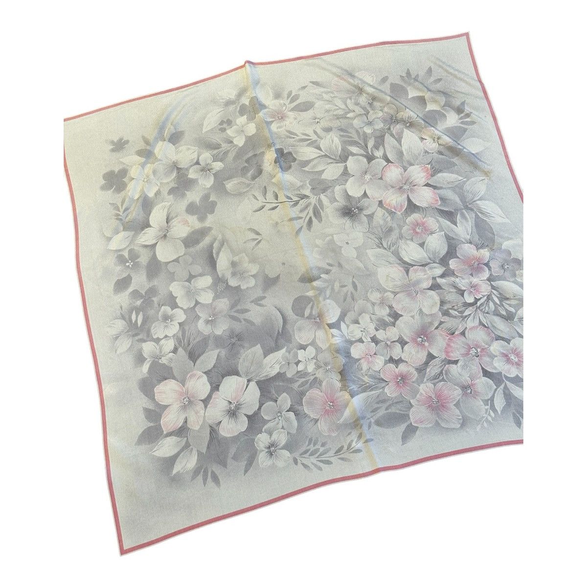 Nina Ricci vintage Nina Ricci square silk scarf. Size ONE SIZE - 2 Thumbnail
