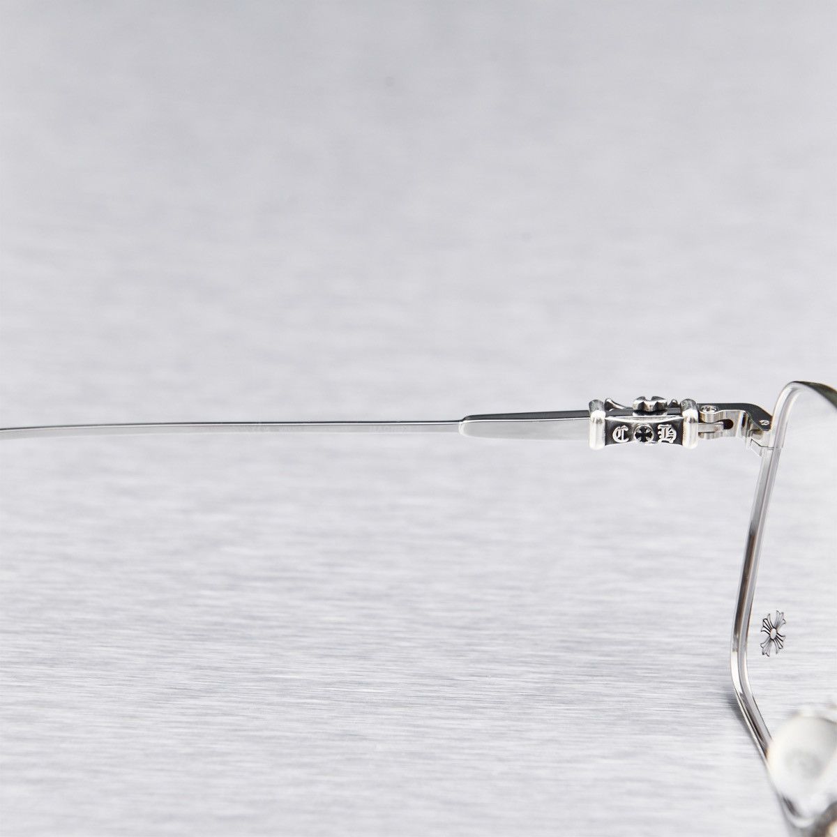 Chrome Hearts CHROME HEARTS MAGNUM II MATTE BLACK/SHINY SILVER GLASSES Size ONE SIZE - 5 Thumbnail