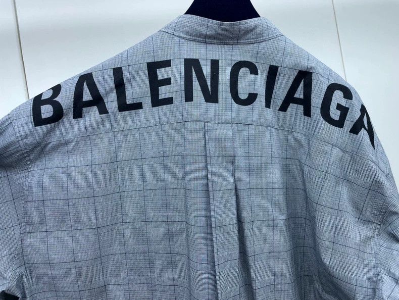 Balenciaga Balenciaga size 36 Ribbon monogrammed casual shirt Size XS / US 0-2 / IT 36-38 - 3 Thumbnail