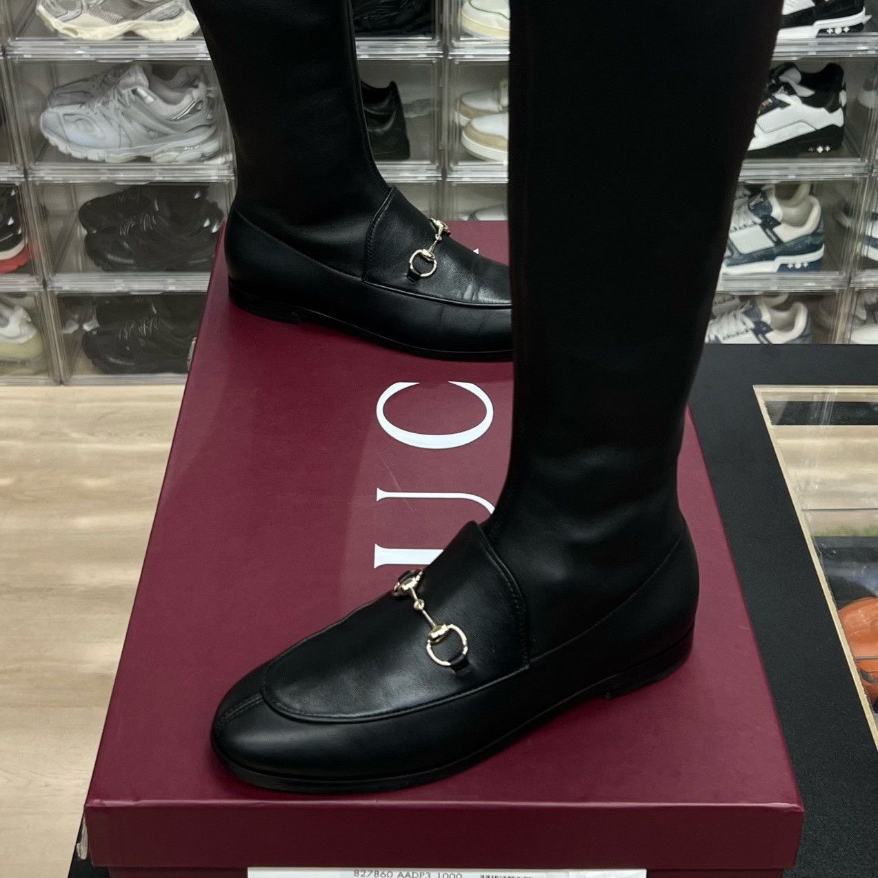 Gucci Gucci Black Designer Casual Streetwear Size US 7 / IT 37 - 1 Thumbnail