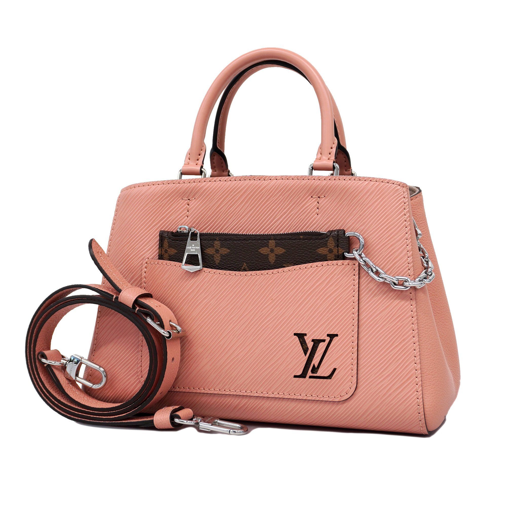 LOUIS VUITTON Epi Marelle BB Tote Rose Trianon 1292743