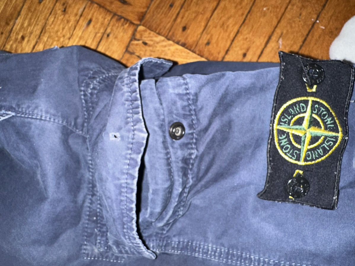 Stone Island Stone Island Navy Cargo Pants Size US 31 - 6 Thumbnail