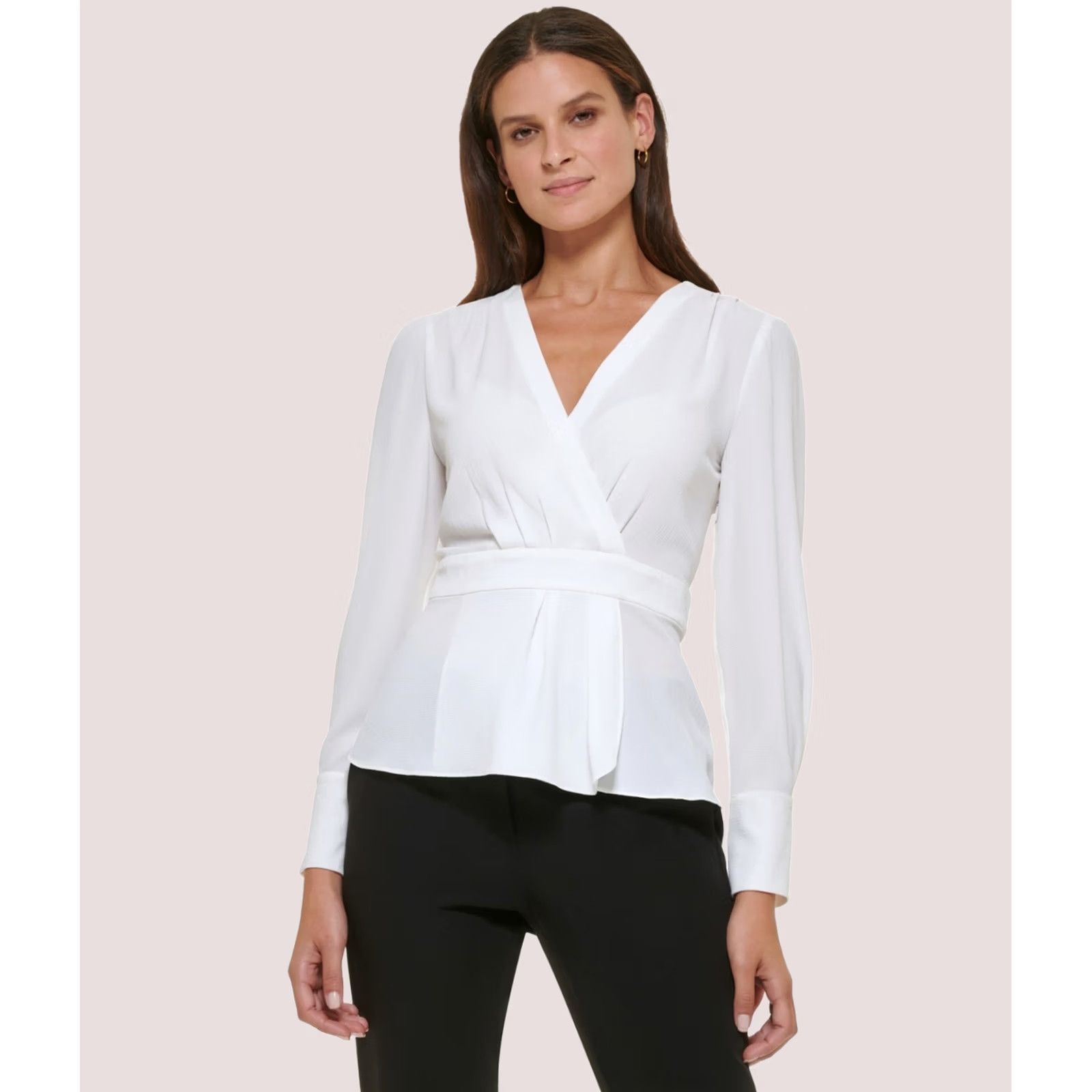 Tommy Hilfiger Tommy Hilfiger Womens Blouse white XL Size XL / US 12-14 / IT 48-50 - 1 Thumbnail