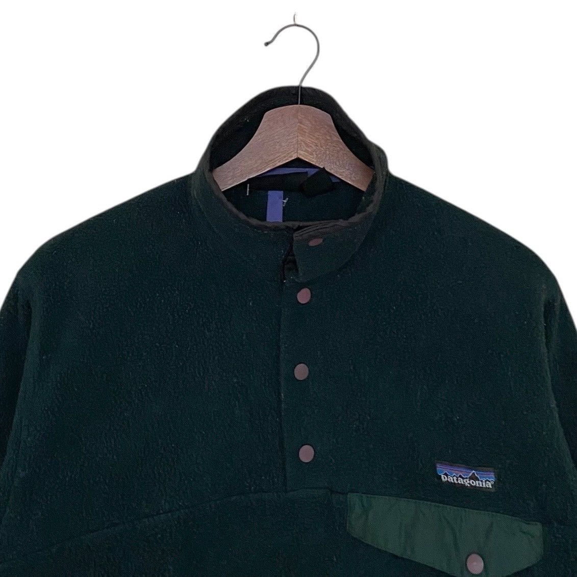 Patagonia × Vintage Vintage Brand Patagonia Snap Button Fleece 1990s Size US S / EU 44-46 / 1 - 7 Thumbnail