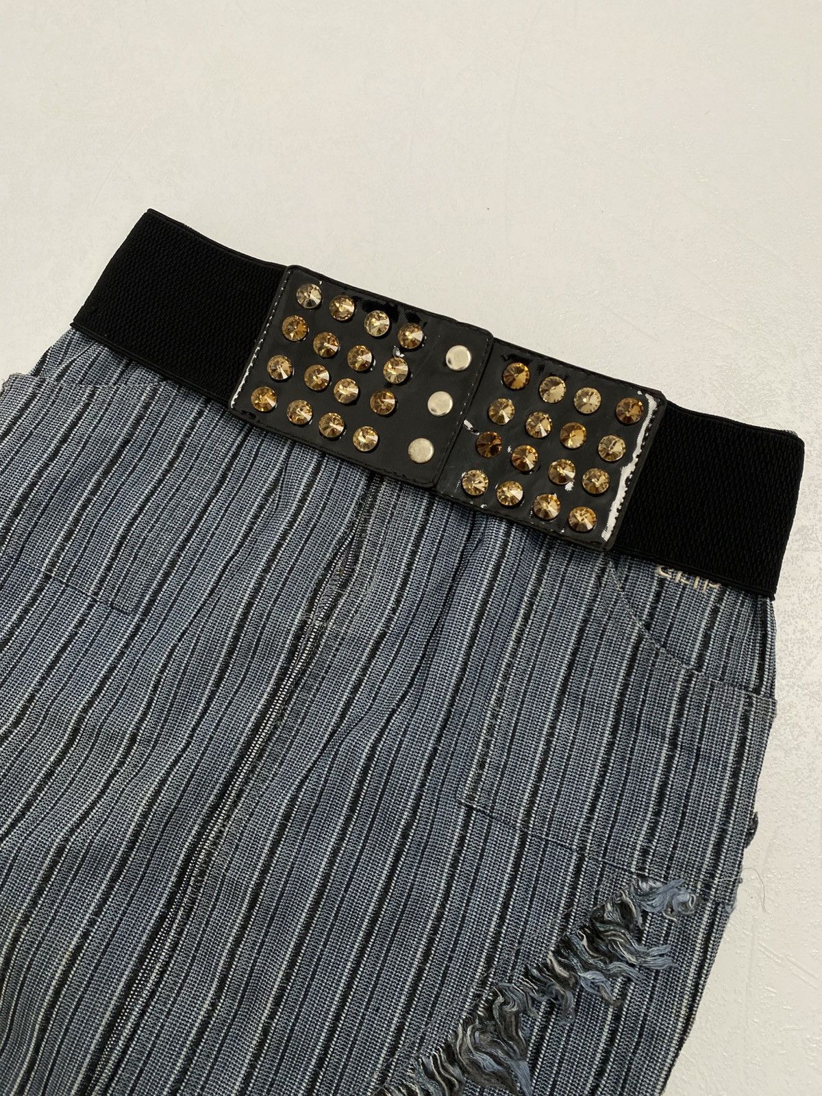 Japanese Brand Crystal stretch belt Size ONE SIZE - 4 Thumbnail