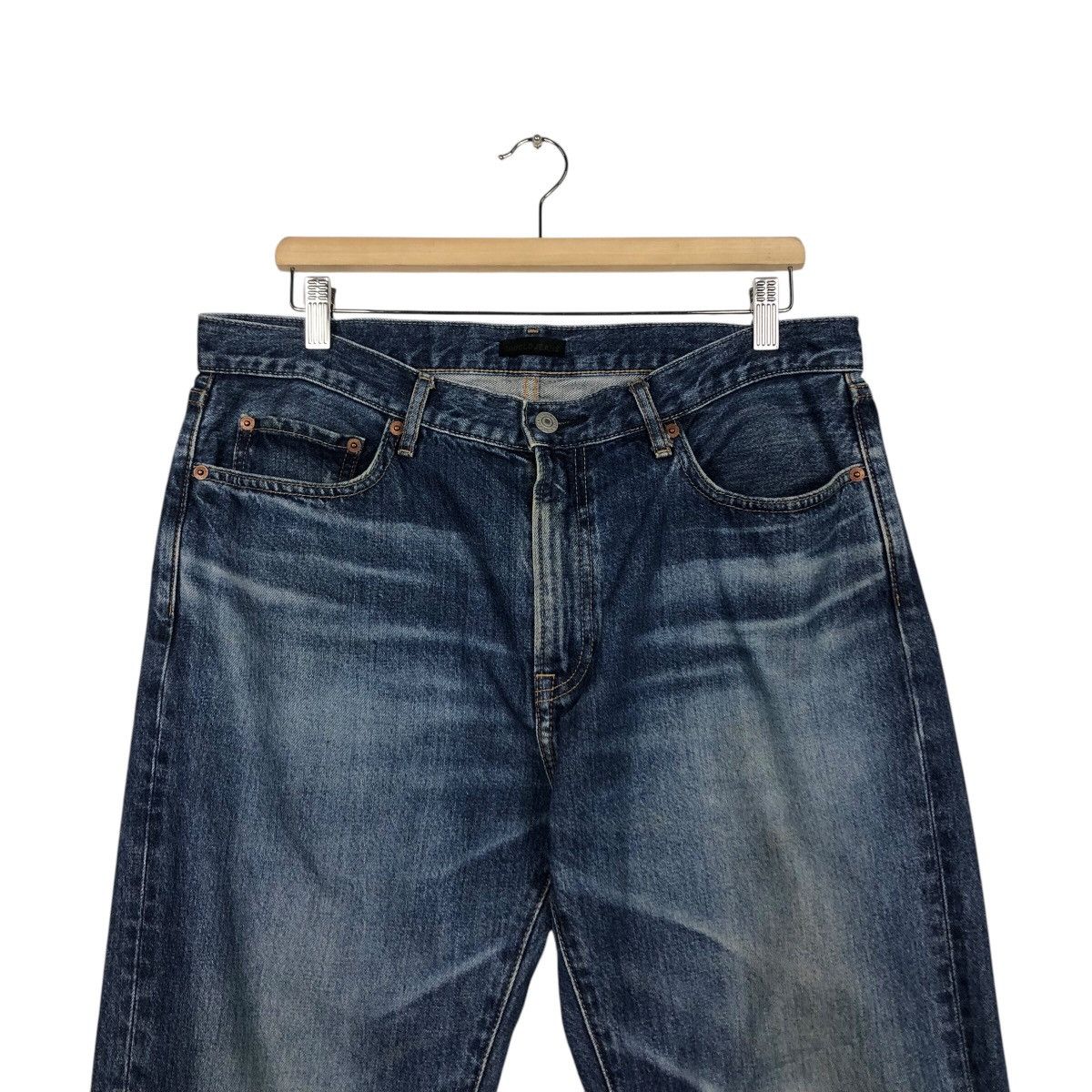 Japanese Brand × Vintage 📌Vintage Denim Jeans Uniqlo Issey Miyake Rich Blue Size US 36 / EU 52 - 4 Thumbnail