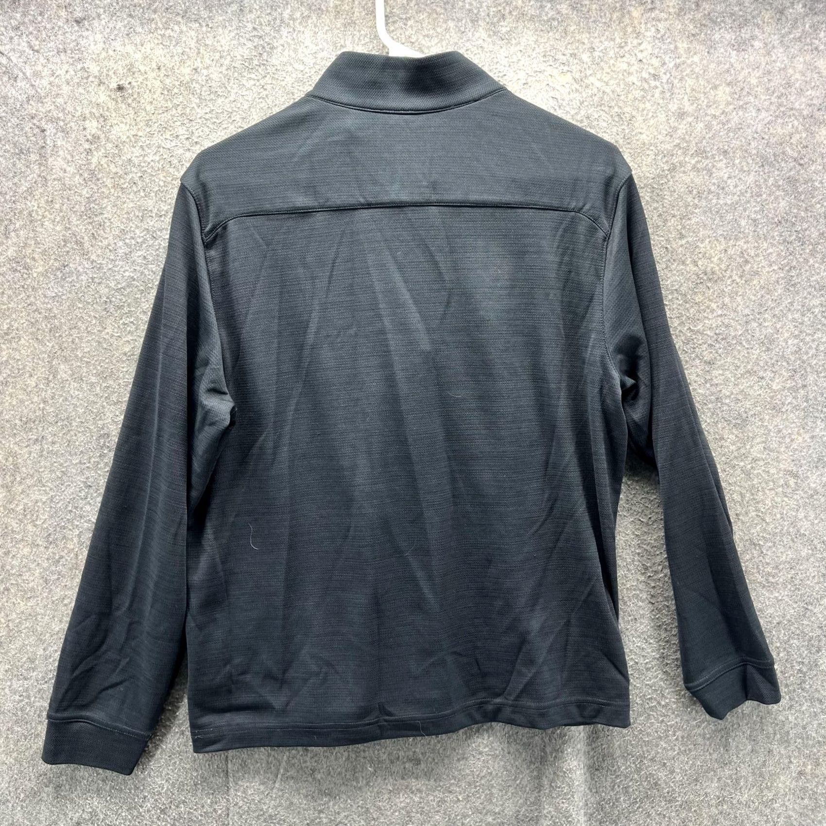 Logo 7 Greg Norman Pullover Mens M Gray 1/4 Zip Golf Shark Logo Shirt Performance Size US M / EU 48-50 / 2 - 2 Thumbnail