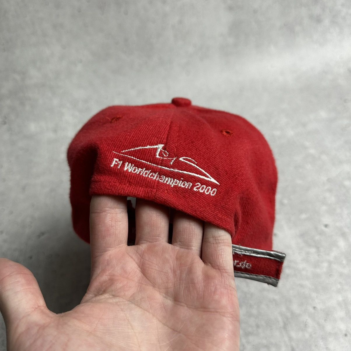 Ferrari × Formula 1 × Vintage 2000 F1 World Champion Michael Schumacher Ferrari cap Size ONE SIZE - 4 Thumbnail