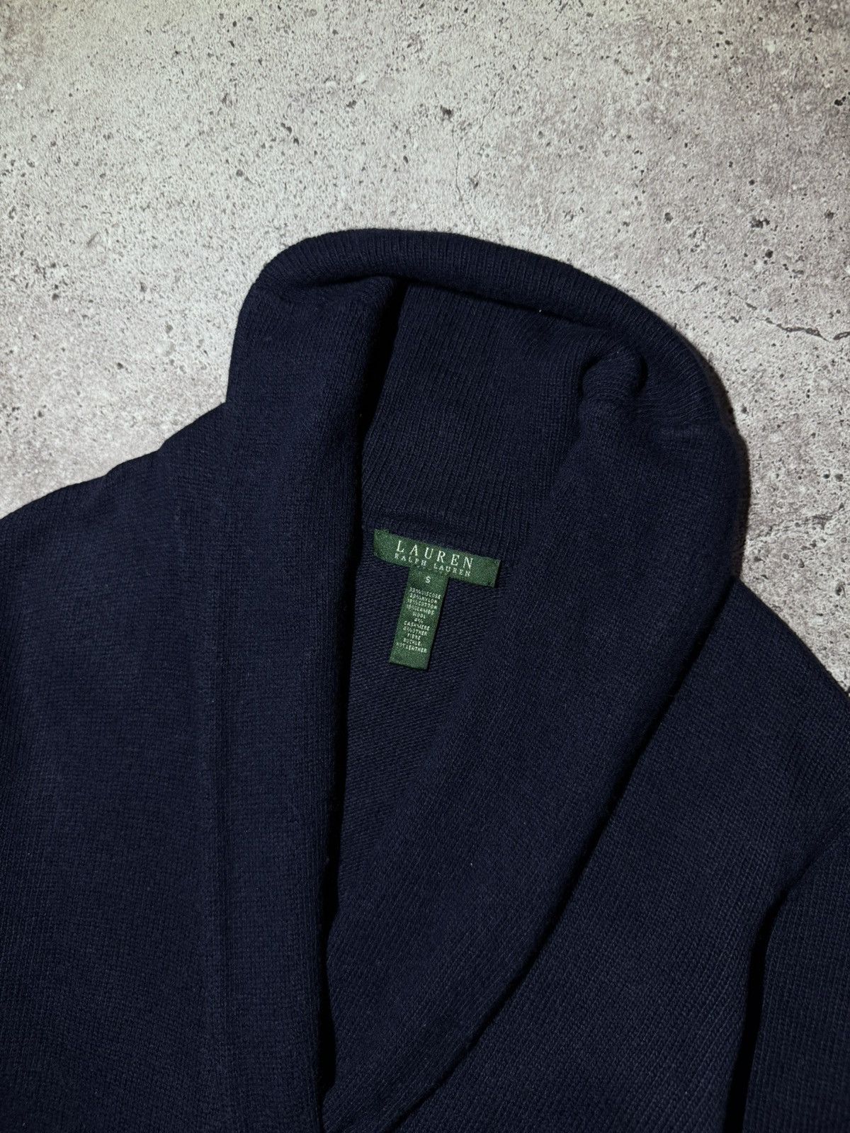 Polo Ralph Lauren Polo Ralph Lauren Wool Cardigan Blue Women’s Size S Luxury Size S / US 4 / IT 40 - 3 Thumbnail
