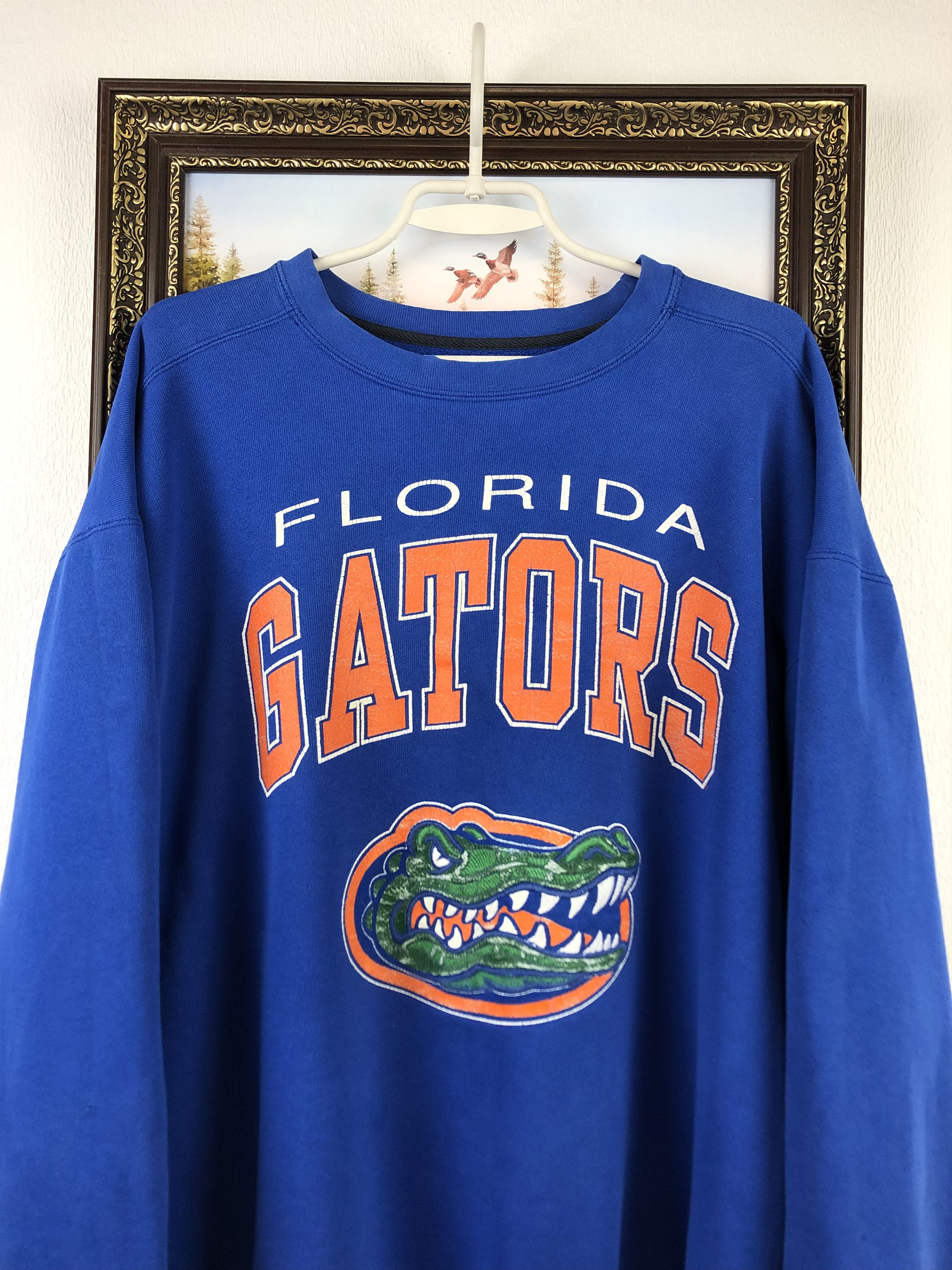 Vintage Vintage 90's Florida Gators Sweatshirt Blue Rare Crewneck Size US L / EU 52-54 / 3 - 2 Thumbnail