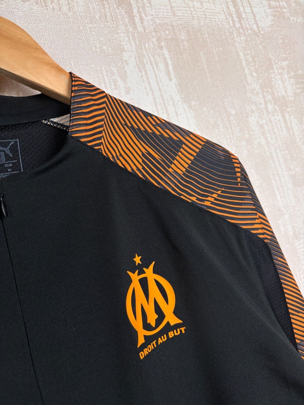 Puma Olympique Marseille 2019 Puma Half Zip Training Top Soccer Size US M / EU 48-50 / 2 - 5 Thumbnail