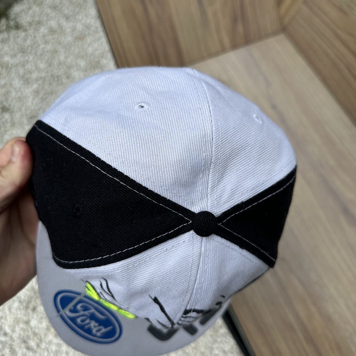 Vintage Vintage Monster Energy Cap Hat Ford Pirelli Chanel Y2K 00s Size 30 - 6 Thumbnail