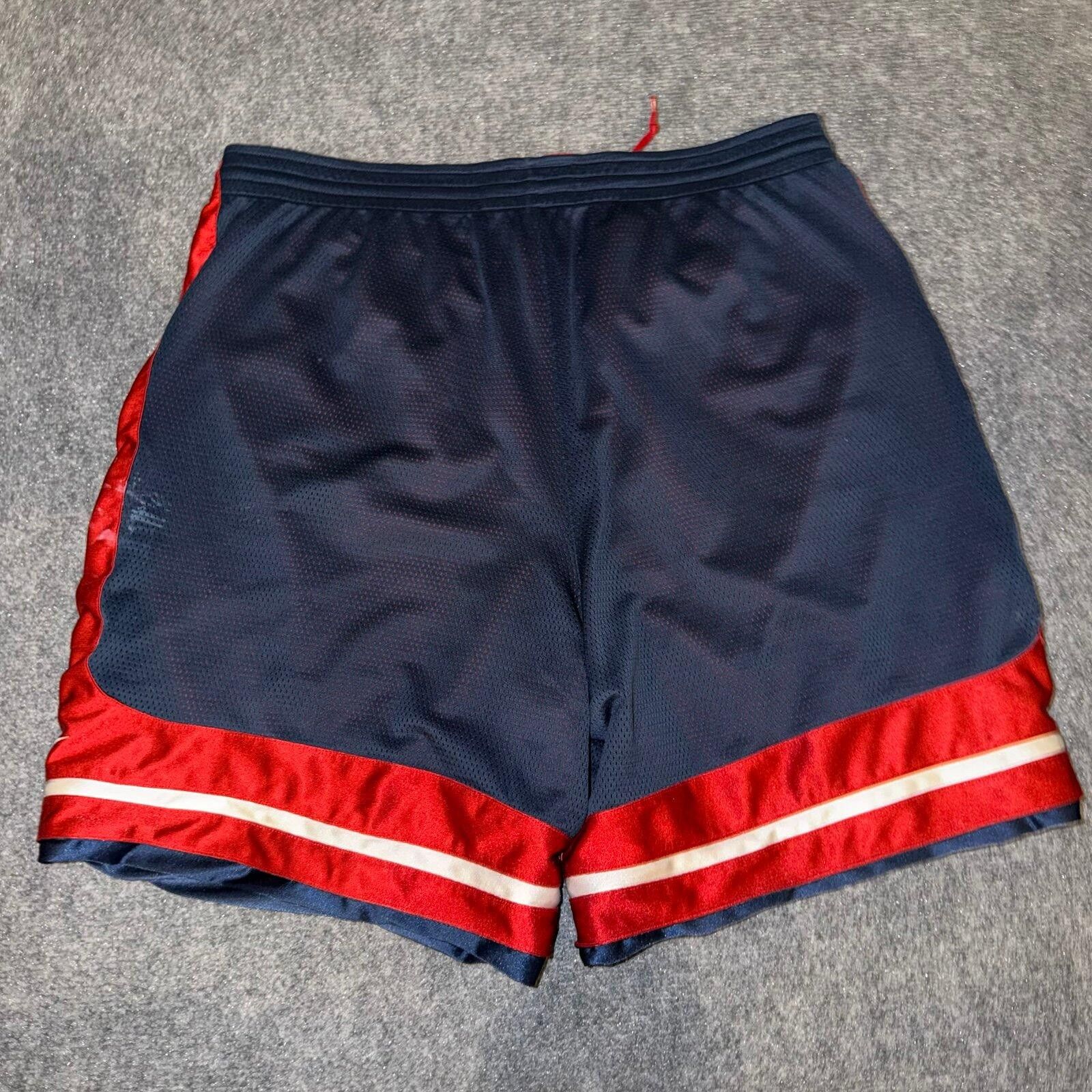 Nike Nike Navy Blue/Red Baggy Dazzle Hoop Shorts Mens XL Vtg Size US 36 / EU 52 - 4 Thumbnail