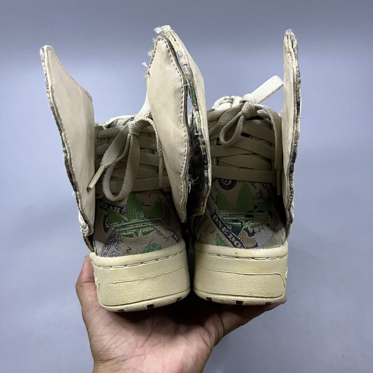Adidas × Jeremy Scott Adidas Jeremy Scott Wings Money Hi Top Size US 9 / EU 42 - 21 Thumbnail