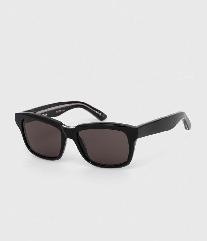 image of New Balenciaga Weekend Bb0346S - 001 Black Sunglasses, Men's