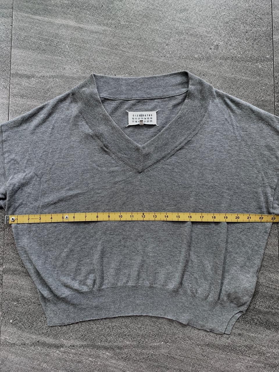Maison Margiela FREE TAX! Line 4 Cropped Elbow Patch Sweater Size US S / EU 44-46 / 1 - 15 Thumbnail