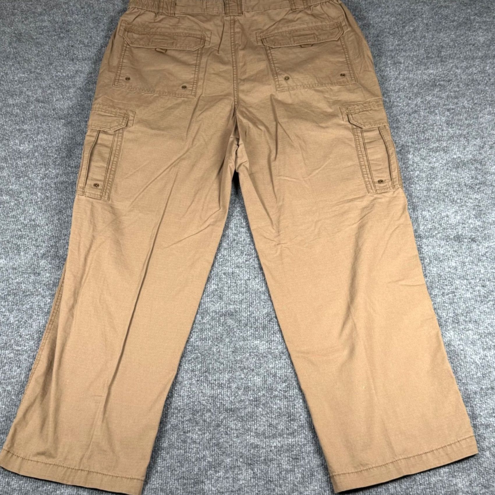 Vintage Red Head Cargo Pants 37x30 Beige Ripstop Canvas Utility Tactical Field Outdoor Mens Pants Regular Inseam 30" Size US 37 - 4 Thumbnail