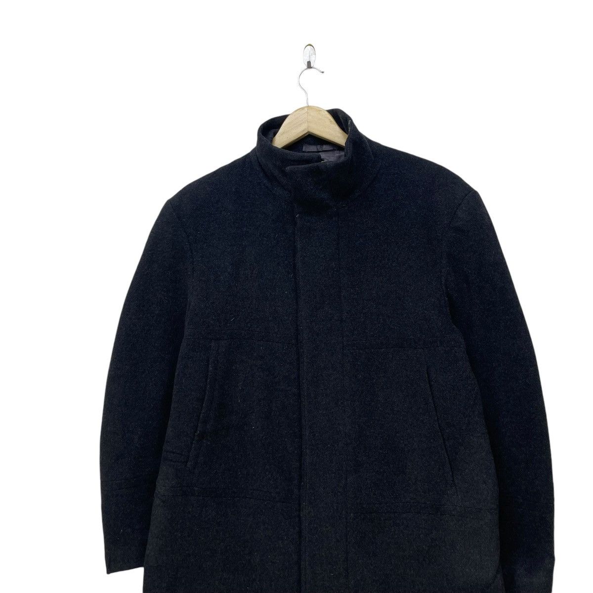 Autumn Cashmere × Designer × Moschino 💥Japanese Brand Moschino Long Coat Jacket Size M / US 6-8 / IT 42-44 - 4 Thumbnail