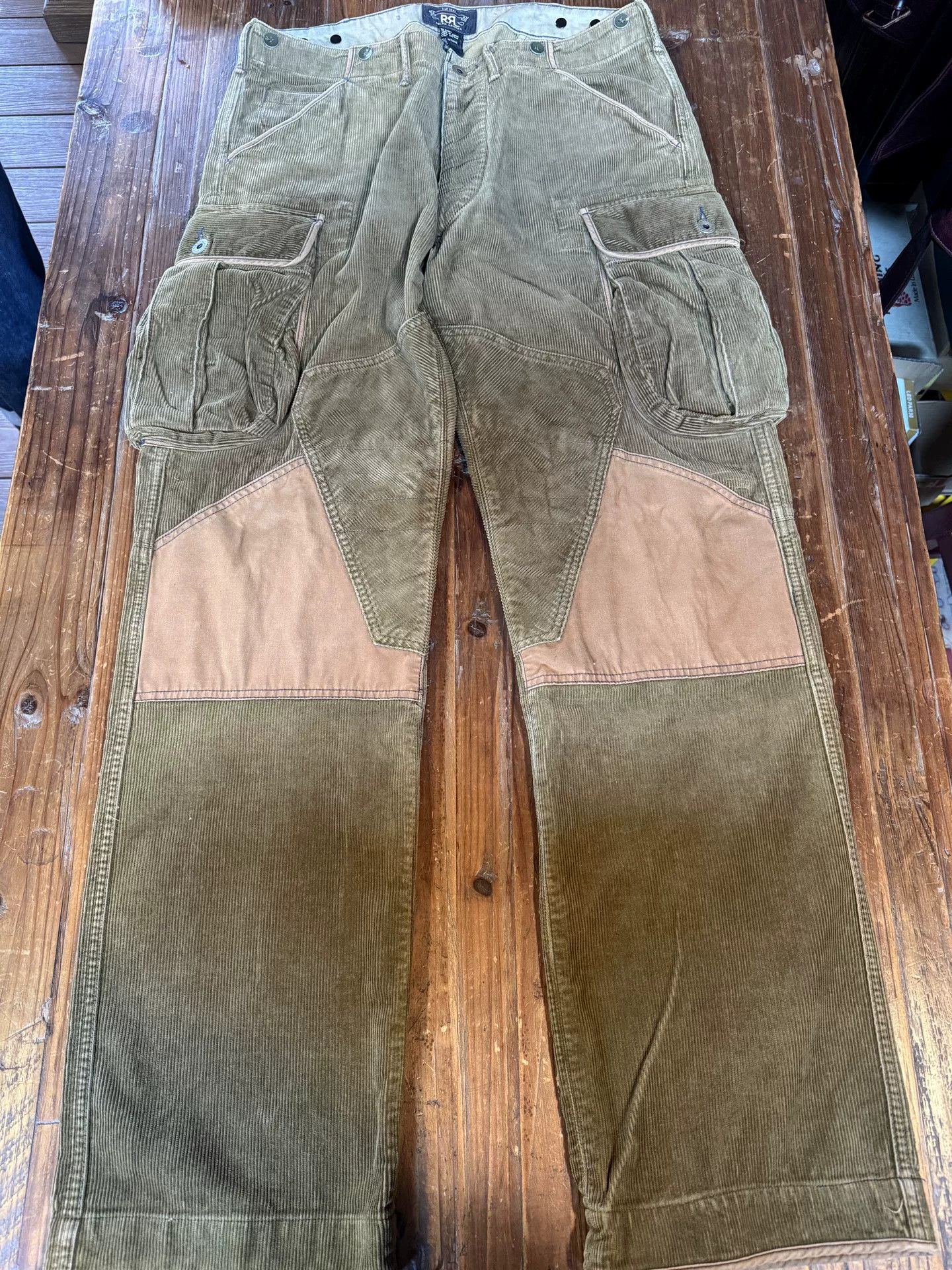 RRL Ralph Lauren RRL Ralph Lauren Corduroy Work Pants Size US 30 / EU 46 - 1 Thumbnail