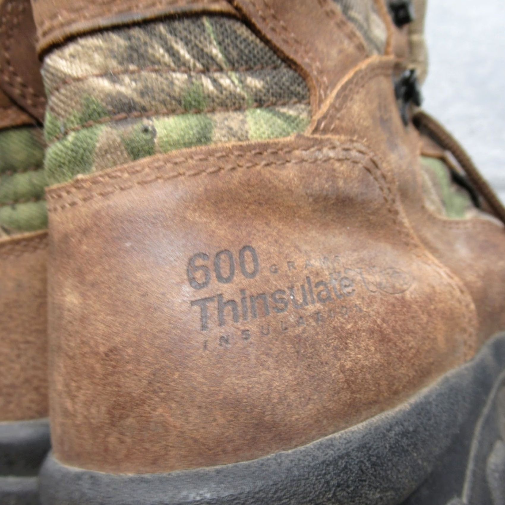 Wolverine Boot Men Camouflage Waterproof Insulated 600g 