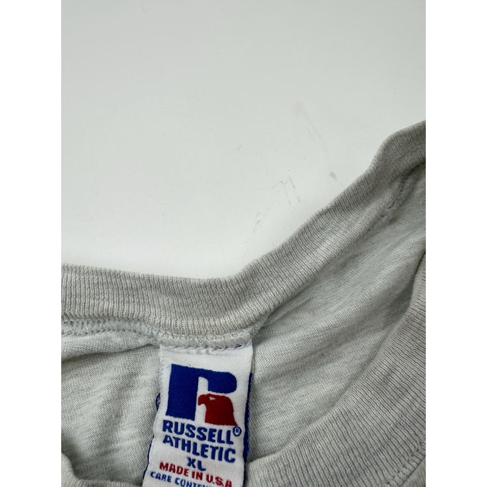 Russell Athletic VINTAGE Russell Athletic Shirt Mens XL Gray USA Portland Road Driveway Graphic Print Crew Neck Short Sleeve T-Shirt Size US XL / EU 56 / 4 - 7 Thumbnail