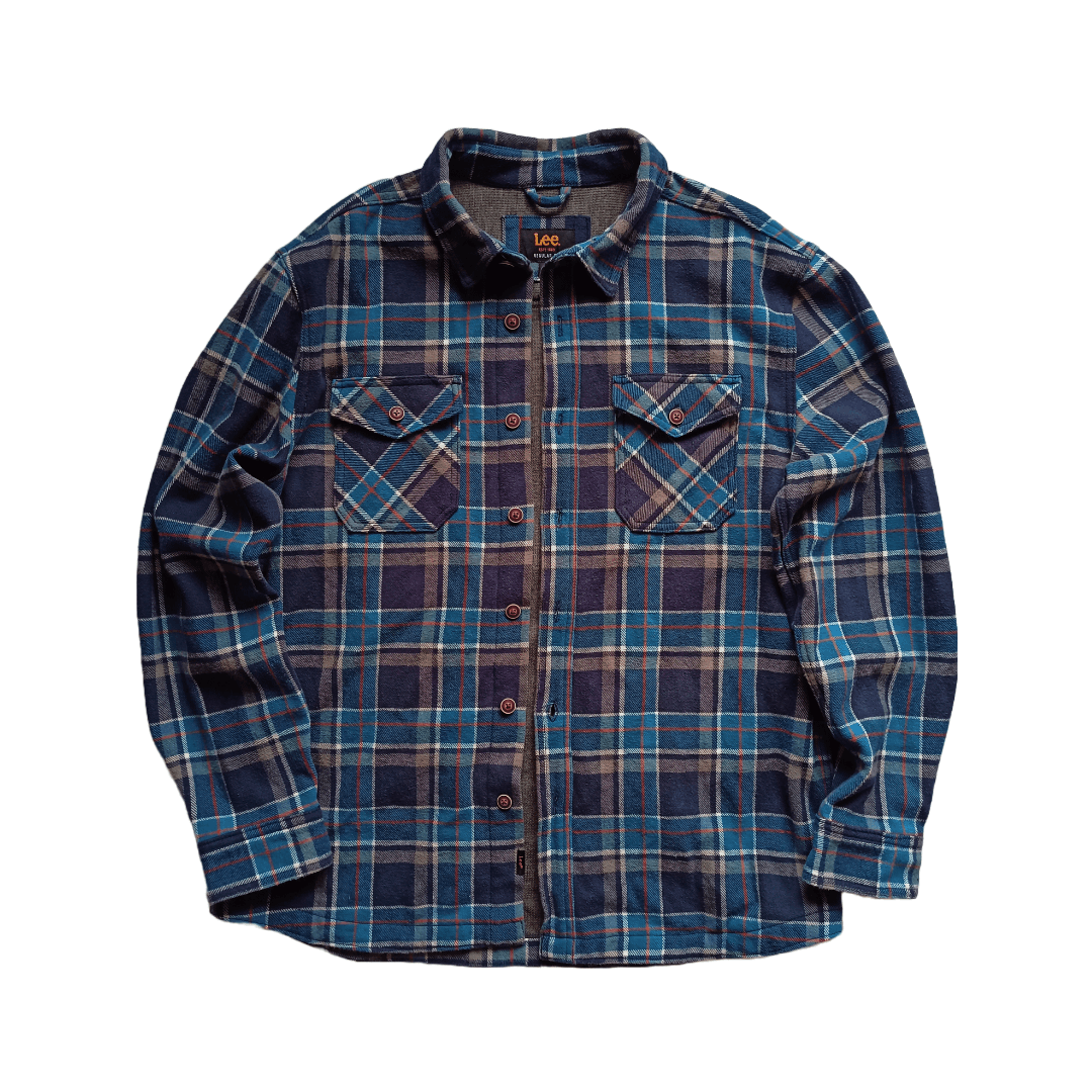 Lei Flannel Denim Jacket