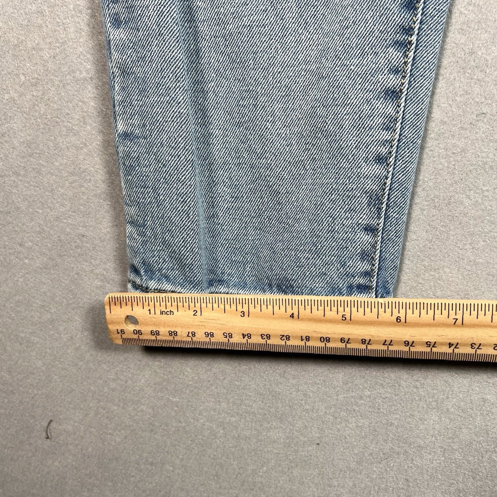Rsq RSQ Rigid Denim Boyfriend Jeans Women 28 Blue Light Wash Button Fly Pockets Size 28" / US 6 / IT 42 - 5 Thumbnail