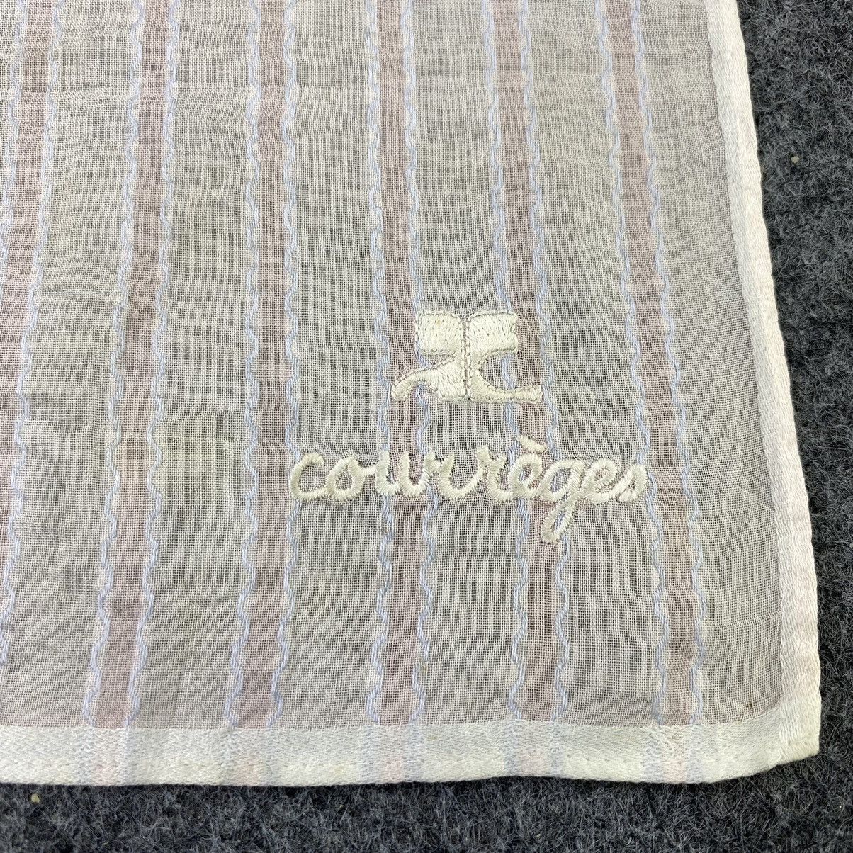 Courreges × Vintage Courreges Handkerchief / Neckerchief / Bandana-B593 Size ONE SIZE - 5 Thumbnail