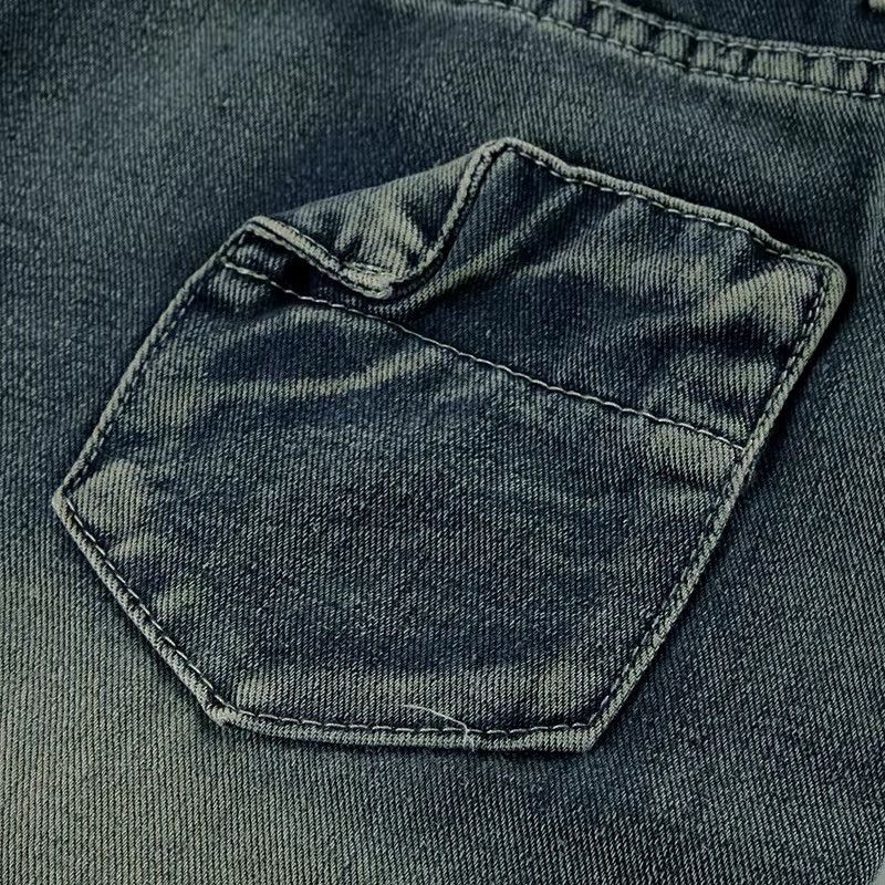Vintage Streetwear Retro Vintage Distressed Patchwork Y2k Jeans Size 28" / US 6 / IT 42 - 8 Thumbnail