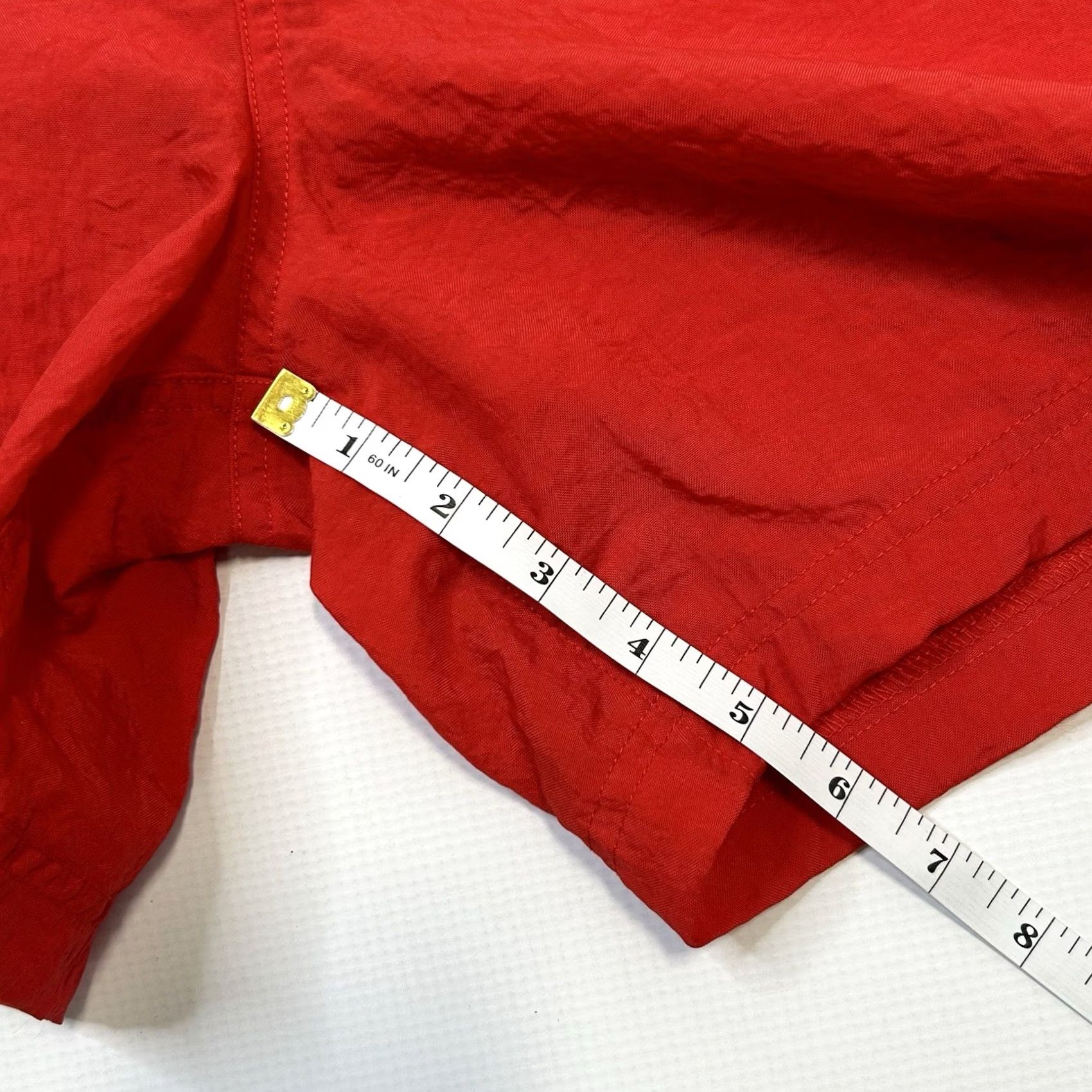 Adidas VINTAGE adidas Shorts Athletic Nylon Trefoil Spellout 80s 90s MENS XL Red Shorts Adidas Mens XL 80s 90s Size US 36 / EU 52 - 5 Thumbnail