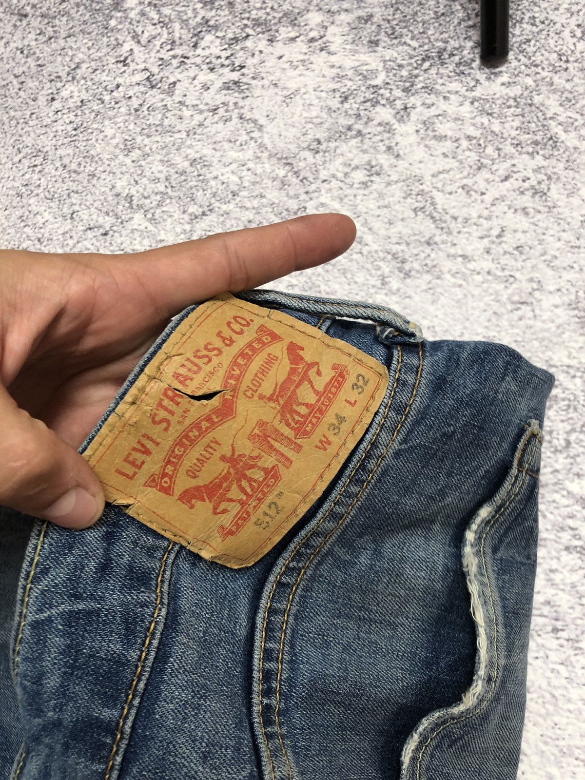 Levi's × Vintage Men’s casual jeans Levi’s 512 size 34casual y2k USA Size US 34 / EU 50 - 5 Thumbnail