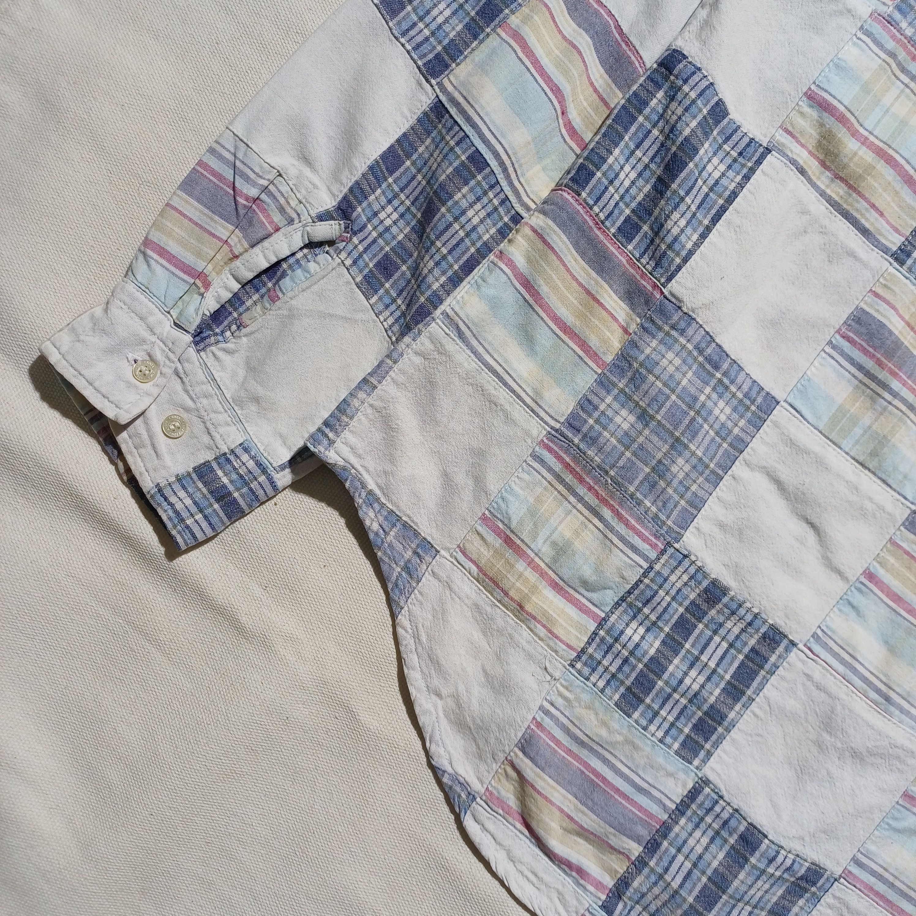 Japanese Brand Labrador Retriever Patchwork Shirt Size US L / EU 52-54 / 3 - 6 Thumbnail