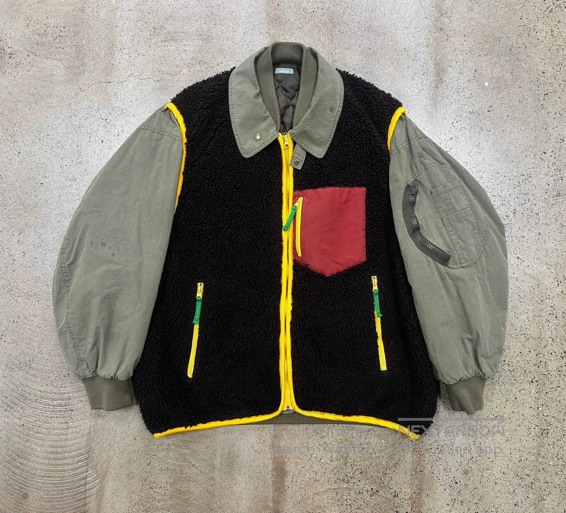 Kolor Kolor Fleece Cotton Jacket Oversized Design. Size US L / EU 52-54 / 3 - 1 Thumbnail