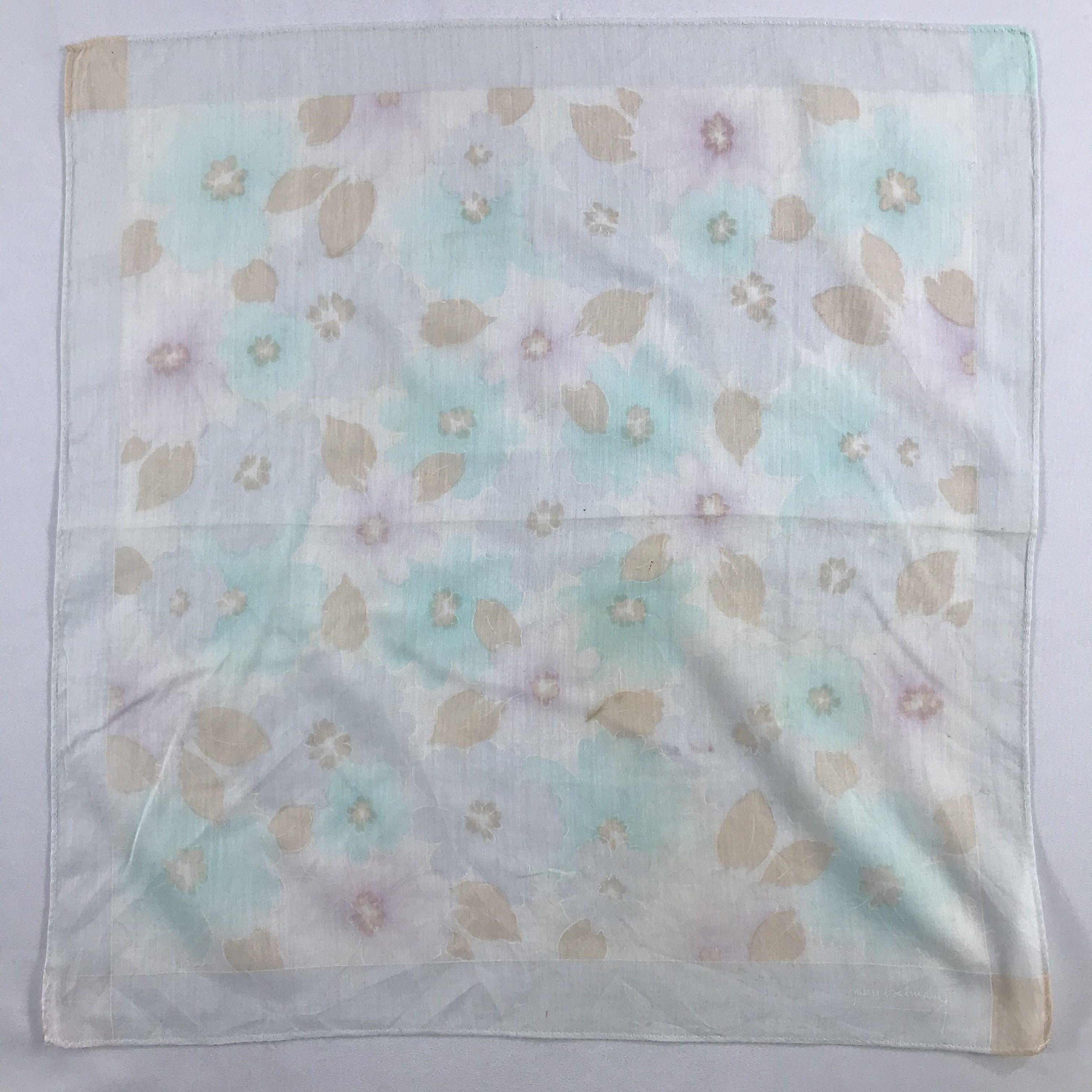 Pierre Balmain × Vintage Pierre Balmain Bandana / Handkerchief / Neckerchief - S2301 Size ONE SIZE - 1 Thumbnail