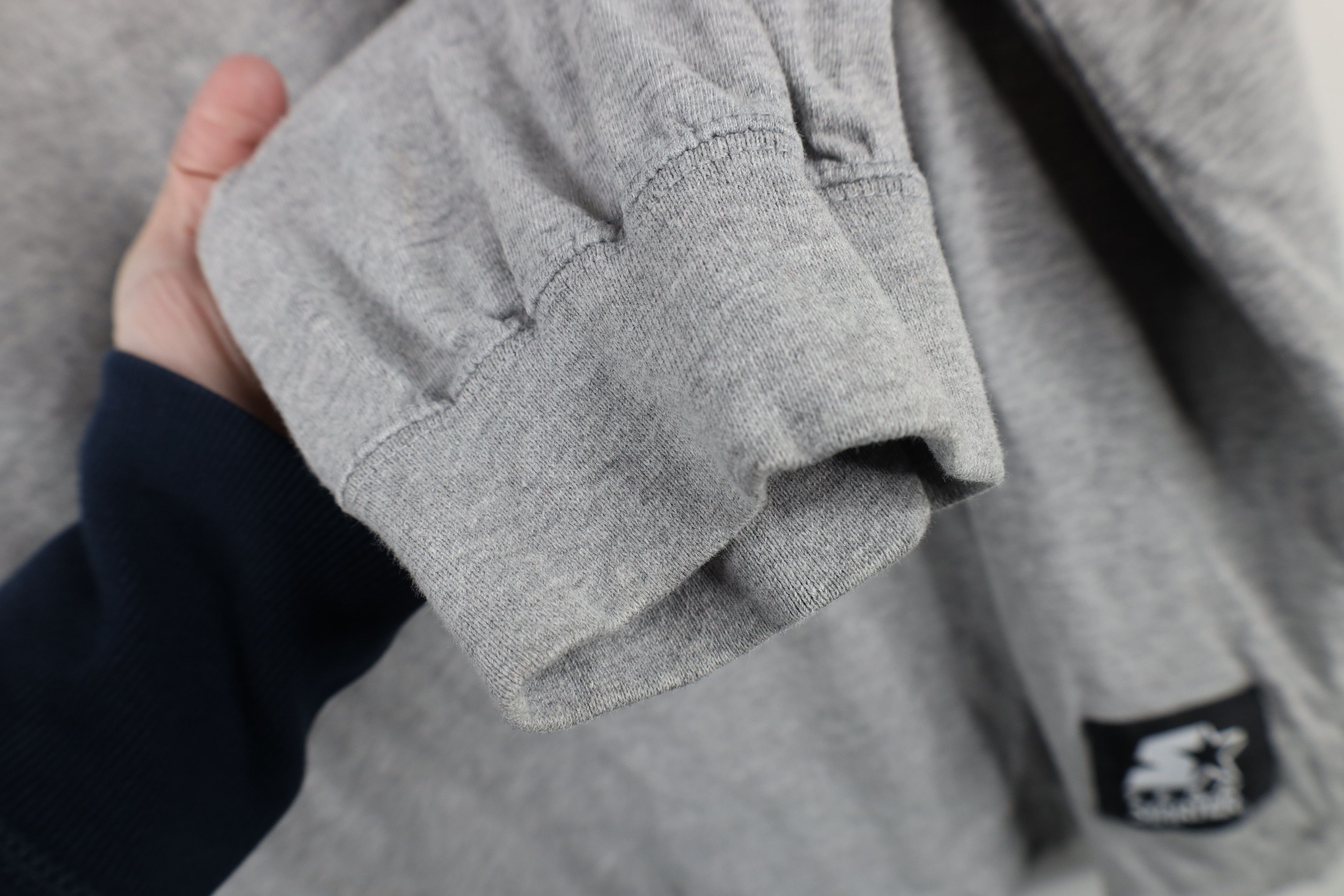 Starter × Vintage Vintage 90s Starter University Michigan Long Sleeve T-Shirt Size US XL / EU 56 / 4 - 7 Thumbnail