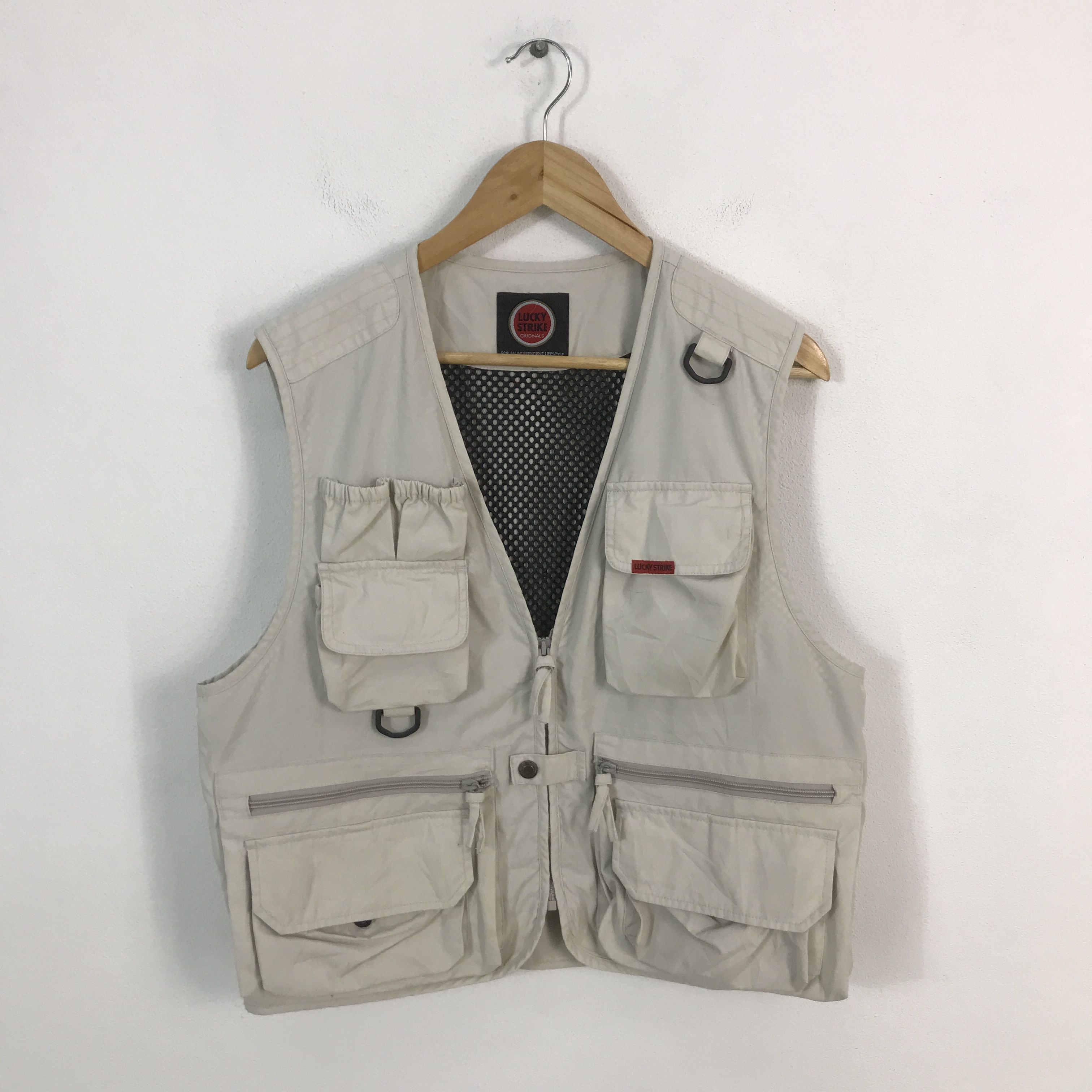 Lucky Strike Motorsport style Tactical Vest jacket