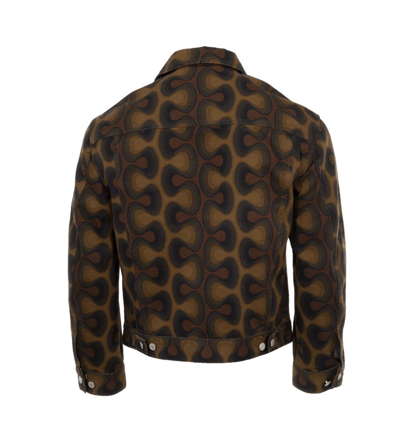 Dries Van Noten o1h1sh10624 Jacket in Khaki Size US M / EU 48-50 / 2 - 2 Thumbnail