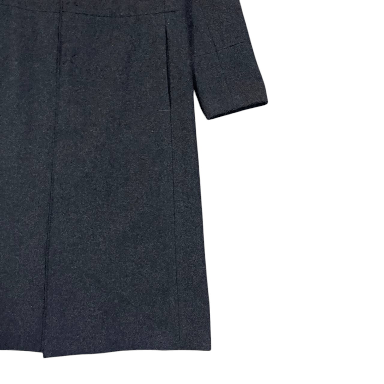 Yohji Yamamoto Vintage Yohji Yamamoto Noue-rue Wool Long Coat Size US S / EU 44-46 / 1 - 4 Thumbnail
