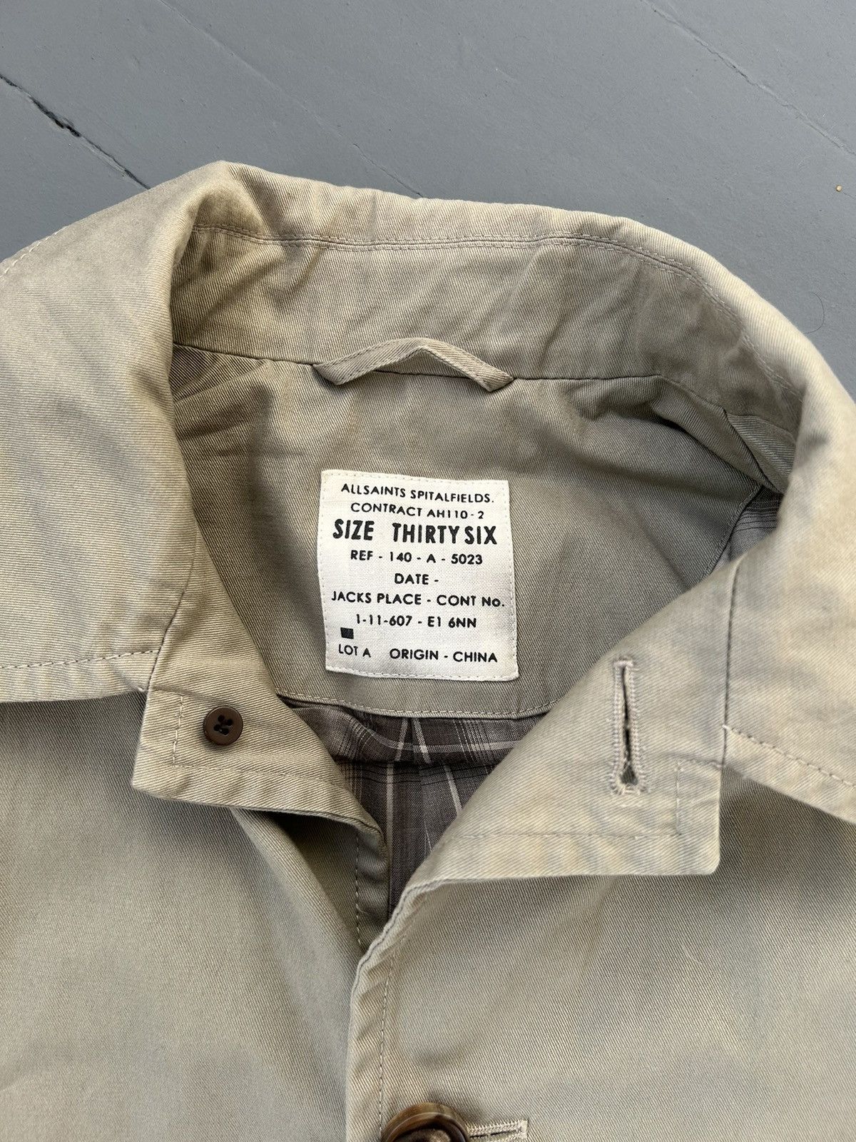 Allsaints All saints trench coat Size US S / EU 44-46 / 1 - 5 Thumbnail