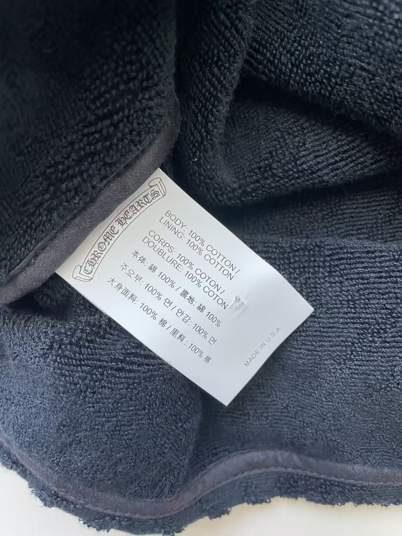 Chrome Hearts Chrome Hearts Terry Cloth Plus Monogram Black Tank Top Size M / US 6-8 / IT 42-44 - 9 Thumbnail